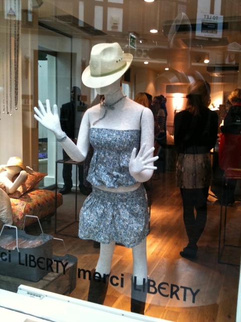 The Carnaby St entrance to Merci at Liberty