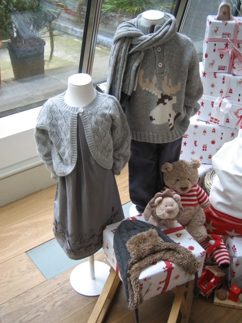 Christmas party wear from The Little White Company for children Xmas 2010