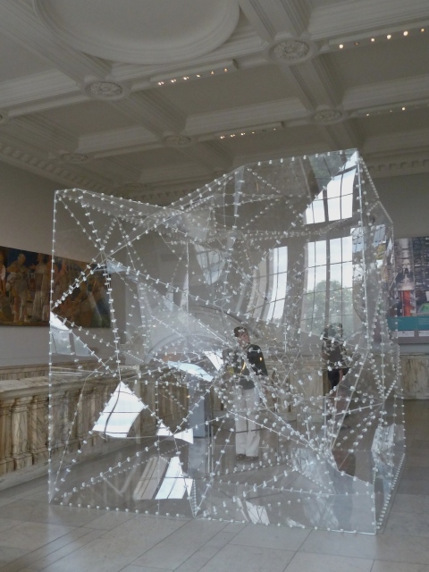 Sou Fujimoto Architects, Inside/outside tree at the V&A museum July 2010