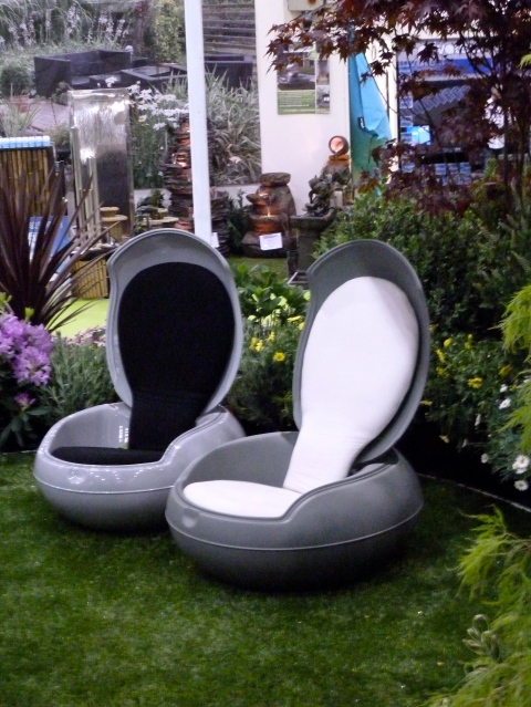 Grey is the new wood for Garden furniture at Grand Designs Live 2011