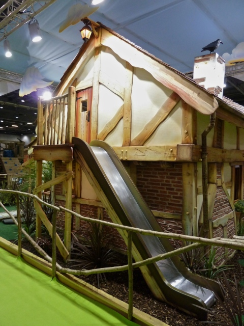 Super batty double height playhouse from The Wishmaker at Grand Designs Live 2011
