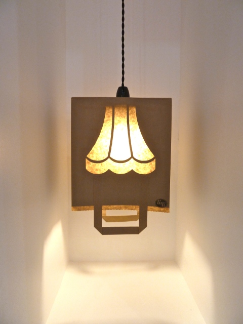 Paper bag light from Liquid Design at Grand Designs Live London 2011