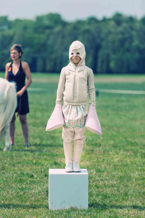 Caroline Bosmans final children's fashion collection for SASK Belgium 2011