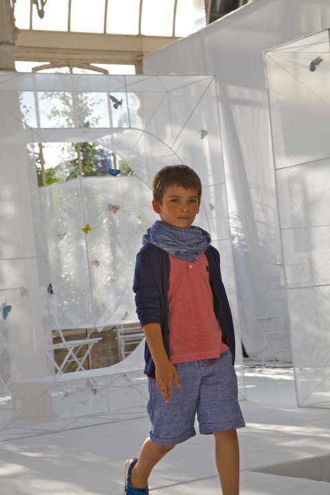 Boyswear is kept simple but well co-ordinated at Fendi for summer 2012 shown in Florence