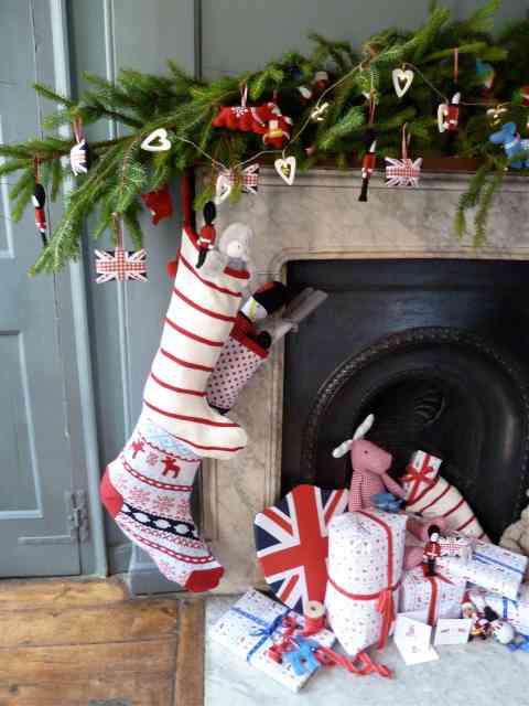 Xmas stockings and toys for boys for winter 2011 from The Little White Company
