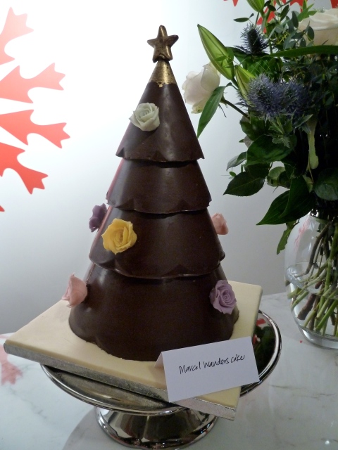 Marcel Wanders Christmas tree cake for Marks and Spencers Xmas 2011