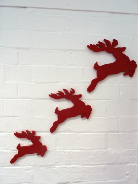 The best simple kitsch, flying reindeer from Heals for Xmas 2011