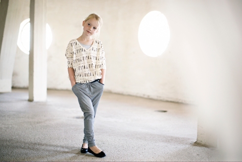 Organic print top from Sprout by Gro for children's fashion summer 2012