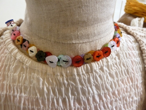 Sweet double button necklace from Noa Noa, its the little details that count again for summer 2012 kidswear at Ciff Kids