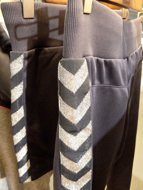 Bling side strip on Hummel track pants and skirt for summer 2012 kidswear at Ciff Kids fair