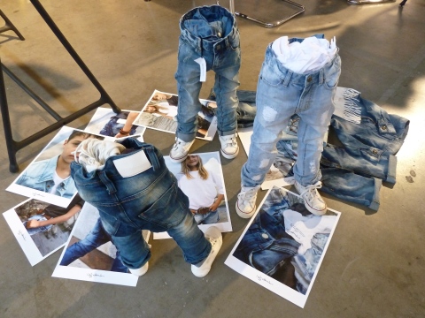A good selection of hues and washes from I Dig Denim for children's trends summer 2012