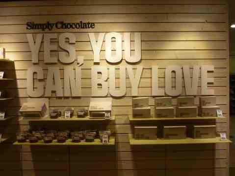 Simply Chocolate, Yes you can buy Love