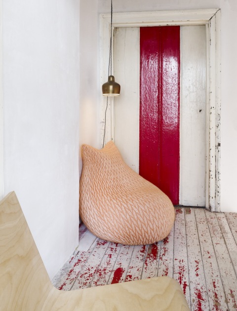 Slumber pouf by Casalis, could maybe suit an empty corner?