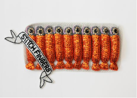 Kate Jenkins crochet lambs wool "Stitch Fingers" Sept 2011