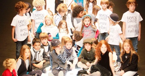 Armani children's fashion winter 2011