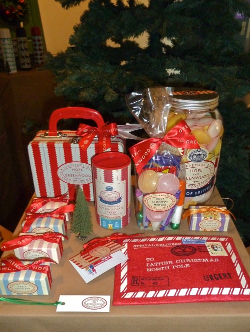 Traditional sweet treats for stockings from Hope and Greenwood for Xmas 2011